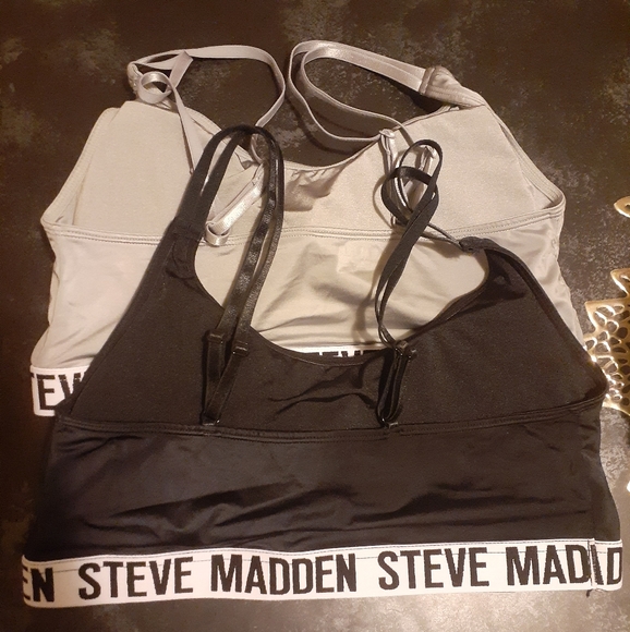 NWOT Women's 2 Pack Steve Madden Sports Bras. - Picture 5 of 6